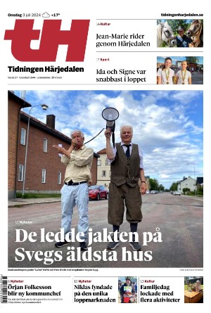 Tidningen Härjedalen 2024-07-03