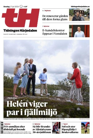 Tidningen Härjedalen 2024-07-17