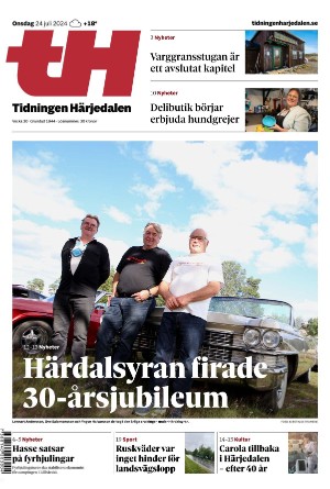 Tidningen Härjedalen 2024-07-24