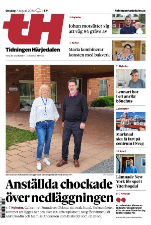 Tidningen Härjedalen 2024-08-07