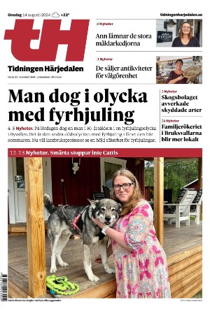 Tidningen Härjedalen 2024-08-14