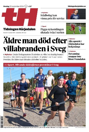 Tidningen Härjedalen 2024-09-25