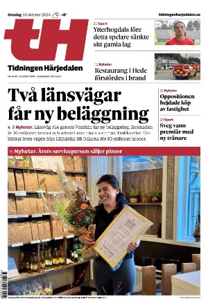 Tidningen Härjedalen 2024-10-16