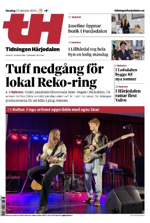 Tidningen Härjedalen 2024-10-23