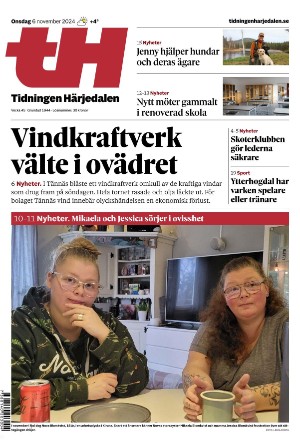 Tidningen Härjedalen 2024-11-06