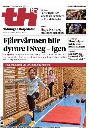 Tidningen Härjedalen 2024-12-04