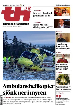 Tidningen Härjedalen 2024-12-11