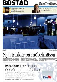 Upsala Nya Tidning UNT Bostad 2009-02-07