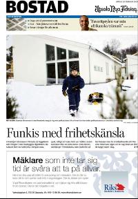 Upsala Nya Tidning UNT Bostad 2009-02-28