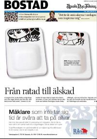 Upsala Nya Tidning UNT Bostad 2009-03-14