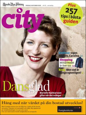 Upsala Nya Tidning UNT City 2010-10-08