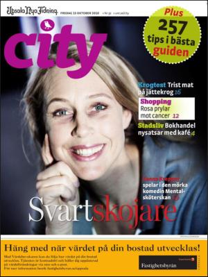 Upsala Nya Tidning UNT City 2010-10-15