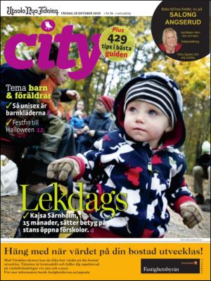 Upsala Nya Tidning UNT City 2010-10-29