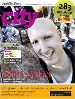 Upsala Nya Tidning UNT City 2010-11-19