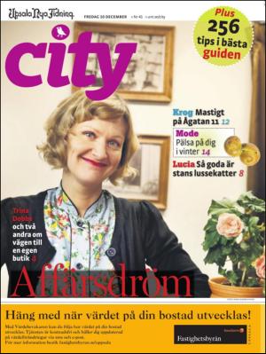 Upsala Nya Tidning UNT City 2010-12-10