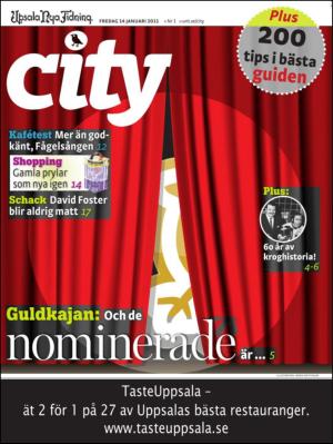 Upsala Nya Tidning UNT City 2011-01-14