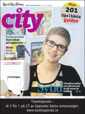 Upsala Nya Tidning UNT City 2011-01-28