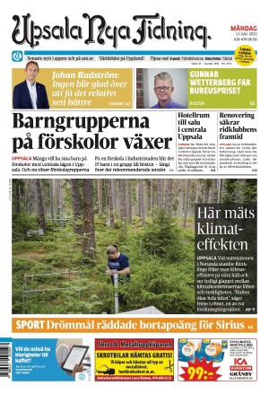 Upsala Nya Tidning 2022-07-11