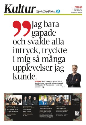 Upsala Nya Tidning Sektion B 2024-12-06