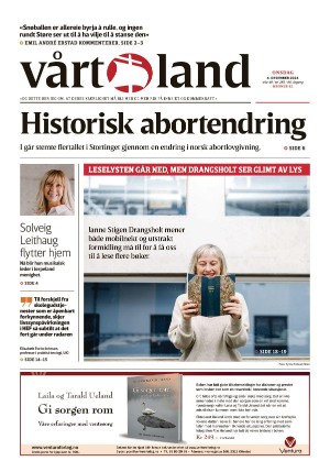 Vårt Land 04.12.24