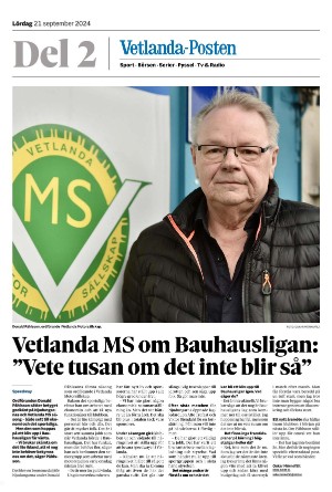 Vetlanda-Posten Del2 2024-09-21