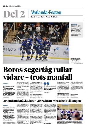 Vetlanda-Posten Del2 2024-10-19