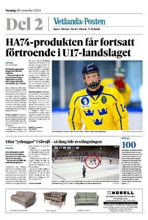 Vetlanda-Posten Del2 2024-11-28