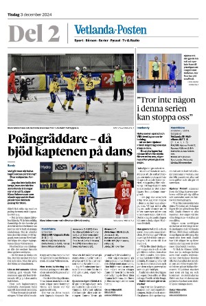 Vetlanda-Posten Del2 2024-12-03