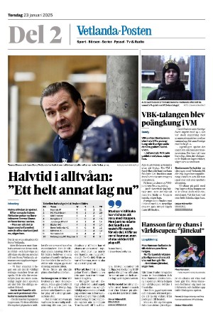 Vetlanda-Posten Del2 2025-01-23